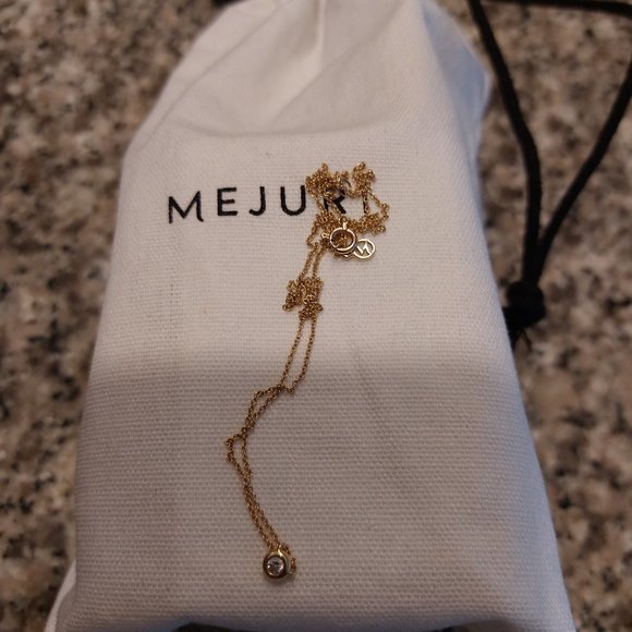 Mejuri Small Diamond Necklace - Picture 2 of 2